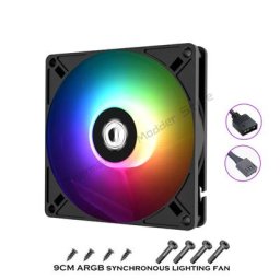 Ventilateur fin et silencieux RGB PWM 4 broches ITX refroidisseur de processeur 5V ARGB AHatchSYNC