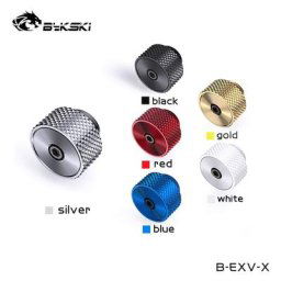 Bykski – boucle de Valve d'air automatique noir argent rouge or blanc bleu G1/4 "" B-EXV-X/CD