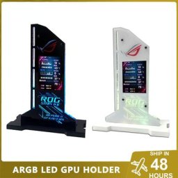 AHatchSYNC AIDA64 Moniteur de jeu vertical DIY RVB GPU Invite ket Affichage de la température