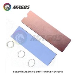 Dissipateur thermique B80 SSD M.2 NVcloser NGFF M.2 2280 disque dur à semi-conducteurs en cuivre