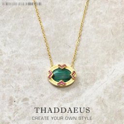 Collier en argent regardé 925 vintage pour femme bijoux fins ovales or vert cadeau d'été tout
