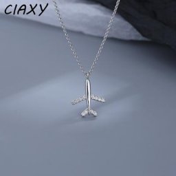 CIAXY-Pendentif Avion Mignon pour Femme Colliers de la raq Souvenirs d'Enfance Bijoux sur