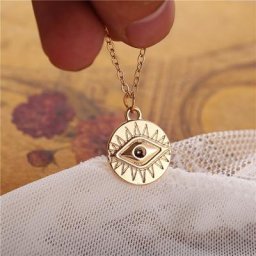IF YOU – collier bohème multicouche avec pendentif serrure à clé ras du cou amoureux de la lune