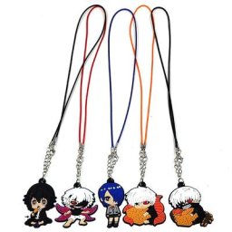Collier en PVC 1 pièce chaîne de cou Pop personnage de dessin animé bijoux à la mode cadeau