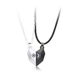 2 Pcs/Set animaux meilleurs amis amitié Couple deux pièces pendentif collier meilleurs cadeaux pour