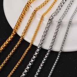 Collier en Acier Inoxydable de Style Punk pour Femme Bijoux Personnalisables Haute Qualité Vente