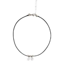Collier pendentif étoile noir Simple chaîne clavicule cadeaux de saint valentin livraison directe