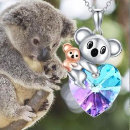 Collier pendentif Koala mignon pour femme cadeaux d'anniversaire nouveaux accessoires populaires