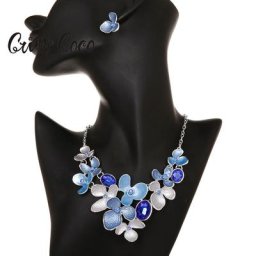 Cring Coco-Collier ras du cou en cristal pour fille et femme bijoux de marque de haute qualité en