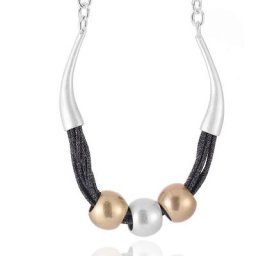 ELOYHI – collier à pendentif géométrique pour femmes collier en cuir ras du cou mode Punk cadeau
