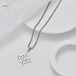 Collier pendentif nœud de sorcières bijoux irlandais pull X7YA