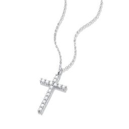 OEVAS-Collier Classique en Moissanite et Argent Sterling 925 pour Femme Bijou Fin de 0.9ct avec
