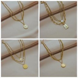 XIYANIKE-Colliers de la présidence SION L en acier inoxydable pour femmes et filles pendentif de