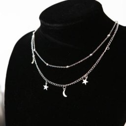 Collier avec pendentif en forme de feuille pour femmes chaîne en or et en argent bijoux