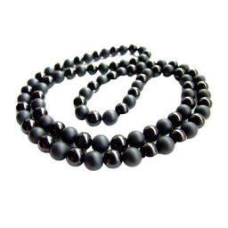 Collier amincissant pour hommes aimant noir thérapie magnétique favorise le métabolisme et le