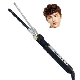 Bigoudi en céramique pour hommes 7mm petits cheveux bouclés profonds bigoudis rouleaux fer à