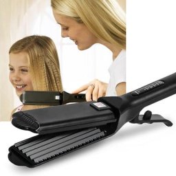 Fer à friser professionnel en céramique pour ondulation outil de coiffure