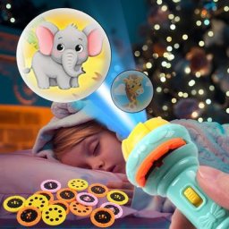 Lampe torche de dessin animé pour bébé lampe de poche créative budgétaire de jouet livre