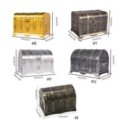 Boîte de rangement décorative pour enfants coffres de sagesse accessoire de jeu d'anniversaire