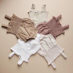 Lioraitin – vêtements d'été pour bébés filles de 0 à 18 mois 2 pièces sans manches combinaison