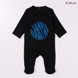 Barboteuse pour bébé pyjama pour enfants vêtements à manches longues salopette côtelée pour