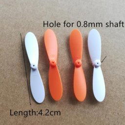 Hélices AB CW CCW lames principales 42mm 4.2cm 0.8mm accessoires pour mini Drone avion