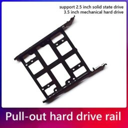 Support d'adaptateur de montage pour disque dur PC 2.5 pouces/3.5 pouces boîtier support de plateau