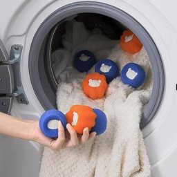 Boule de lavage magique réutilisable pour animaux de compagnie outil de nettoyage de vêtements