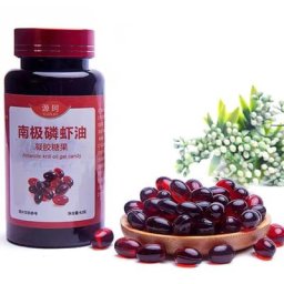 Huile de krill pure oméga 3 acides gras inondation DHA douce axanthine