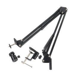 Bureau réglable Pince de Suspension Flèche Ciseaux Bras Support de Support Pour Bague Lumière Webcam
