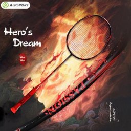 ALPSPORT-Raquettes de badminton entièrement en fibre de carbone FZ 8U 62G 100% ultra légères
