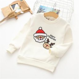 Sweat à capuche à manches longues pour fille et garçon sweat-shirt épais avec lettres de dessin