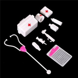 Kit médical en plastique pour enfants boîte à médicaments au beurre pour animaux de compagnie