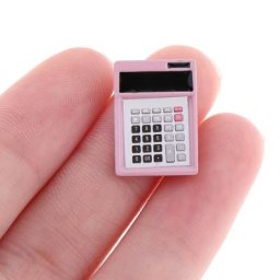 Mini calculatrice l'inventaire de maison de course accessoires de beurre jouet pour cadeau de