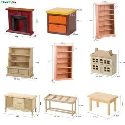 Bibliothèque l'inventaire en bois pour documents maison de courses Psych meuble décoratif jouet