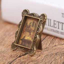 Cadre photo l'inventaire pour enfants échelle 1:12 maison de courses accessoires miniatures