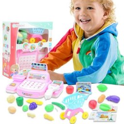 Caisse enregistreuse calculatrice caisse enregistreuse ensemble de jouets maison Interactive