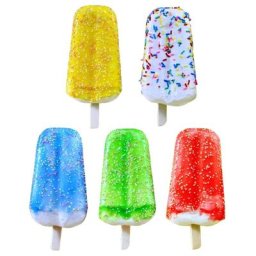 Simulation artificielle de Popsicle pour enfants 5Styles 11cm jeu de rôle magasin de crème