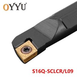OYYU – tige de coupe interne pour tour S16Q-SCLCR09 porte-outil de tournage SCLCR SCLCL Inserts