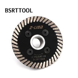 BSRTTOadvocate-Mini Lame de Scie Diamant avec PerfecFiange Disque Turbo Carplissé pour Granit et