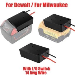 Adaptateur de chargeur de batterie 14.4-18V Eddie Ion pour connecteur d'alimentation
