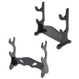 Présentoir en plastique à double couche support amovible pour baguette poignées T1
