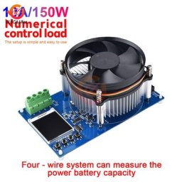 Testeur de batterie de charge électronique à courant constant réglable compteur de capacité de