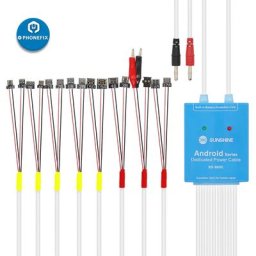 Sunshine – ligne d'alimentation pour téléphone Android SS-905C câble de Test pour Samsung Huawei