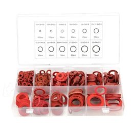 Joints isolants en Fiber de papier rouge 150 pièces/ensemble Kit d'isolation plat