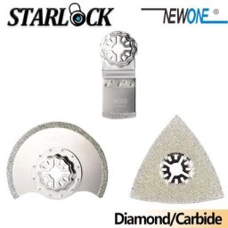 NEWONE Diamond – lames de scie oscillantes circulaires Starlock pour râpe triangulaire