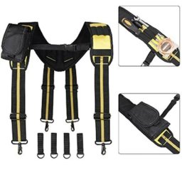 RapDuty-Bretelles de ceinture avec boucles de ceinture outil de travail sac de téléphone outil