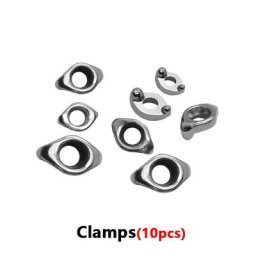 Pinces haute dureté R4 R5 R6 R8 Inserts de fraisage fraises à vis rondes fraisage Ddisc