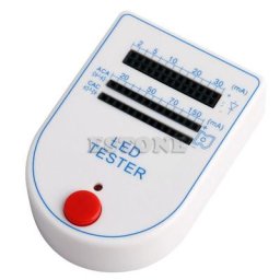 Boîte de test portable pour testeur LED mini diode électroluminescente ampoule lampe 2 ~ 150mA