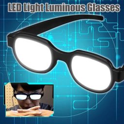 Lunettes Shoous à lumière LED pour hommes et femmes lunettes lumineuses accessoires de cosplay